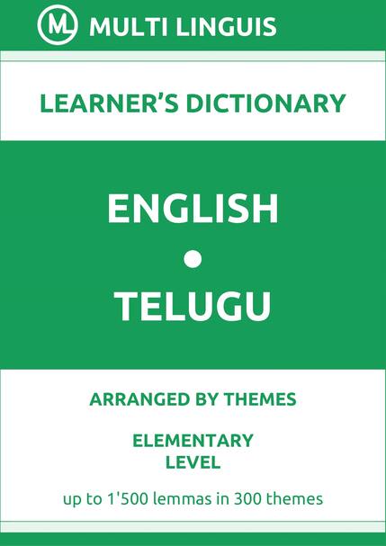 English-Telugu (Theme-Arranged Learners Dictionary, Level A1) - Please scroll the page down!